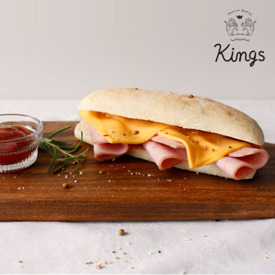 Kings Ciabatta Hotdog(5P) & Sandwich(5P) as your choice