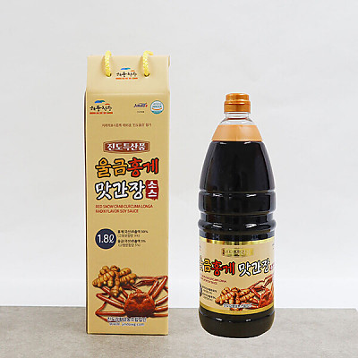 해풍청송 진도울금 홍게맛간장 (1800ml)