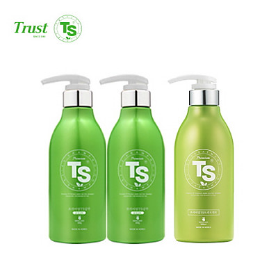 [TS샴푸] 프리미엄 TS 샴푸 500ml×2개+ 프리미엄 TS 트리트먼트 500ml