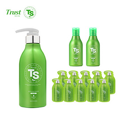 [TS샴푸] 프리미엄 TS 샴푸 500ml+ 프리미엄 TS 샴푸 100ml×2개+프리미엄 샴푸 6ml×10개