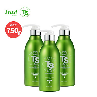 [TS샴푸] 프리미엄 TS 샴푸 750ml×3개세트(750ml×3개)